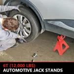 Heavy-duty steel car lift bracket