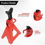 Heavy-duty steel car lift bracket