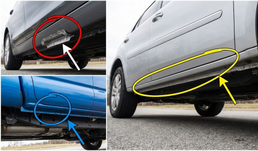Pinch welds and frame points for safely positioning jack stands on different vehicles.